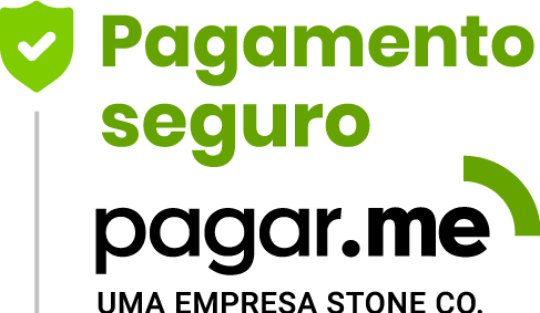 Pagamento seguro Pagar.me Stone